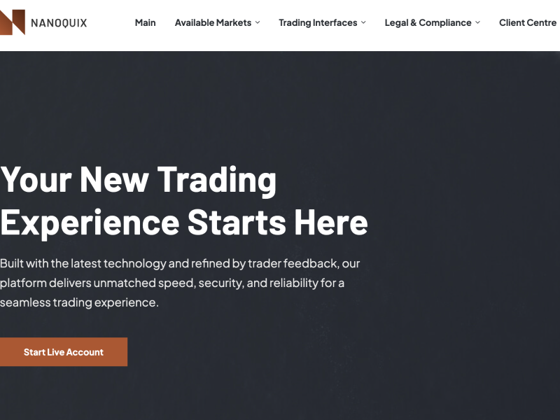 Unlocking the Potential of Financial Markets with Nanoquix.io